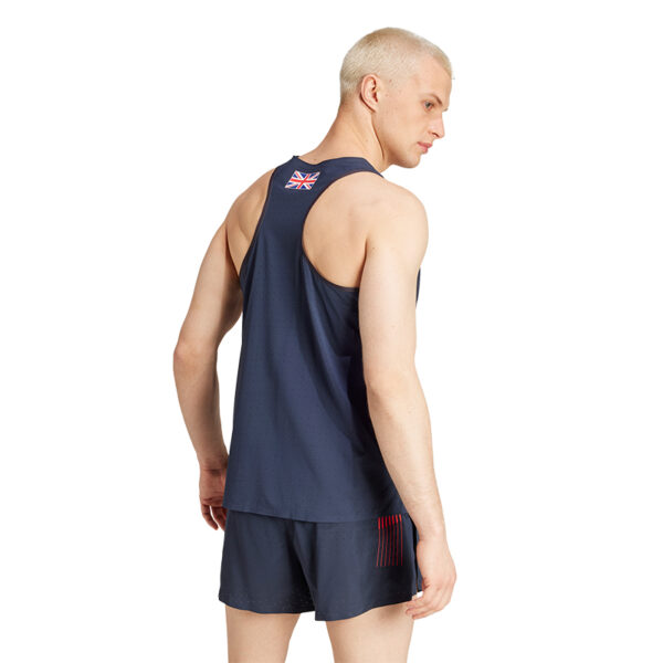 adidas Adizero Team GB Men's Running Singlet back