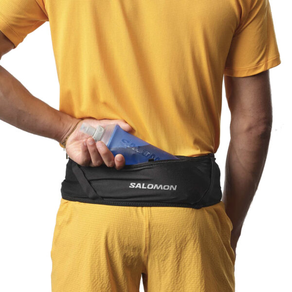 Salomon Unisex Pulse Running Belt - Black - Image 5