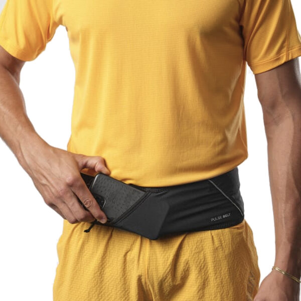 Salomon Unisex Pulse Running Belt - Black - Image 3