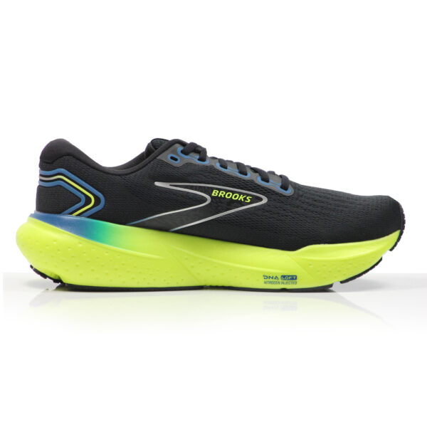 Brooks Glycerin 21 Men's Running Shoe - Black/Blue/Nightlife - Image 2