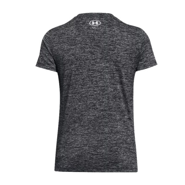 Under Armour Tech V-Neck Twist Short Sleeve Women's Running Tee - Black - Image 4