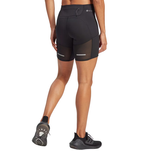 Adidas Fast Impact Women's Short Running Tight - Black/Black - Image 3