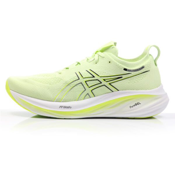 Asics Gel Nimbus 26 Men's Running Shoe - Cool Matcha/White