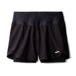 Brooks Chaser 5 inch 2in1 Women's Running Short - Black