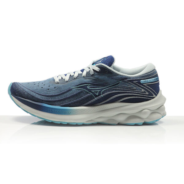 Mizuno Wave Skyrise 5 Women's Running Shoe - Parisian Blue/River Blue/Estate