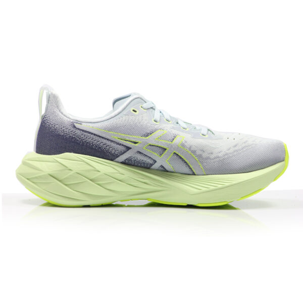 Asics Novablast 4 Women's Running Shoe - Cool Grey/Blue Expanse - Image 2