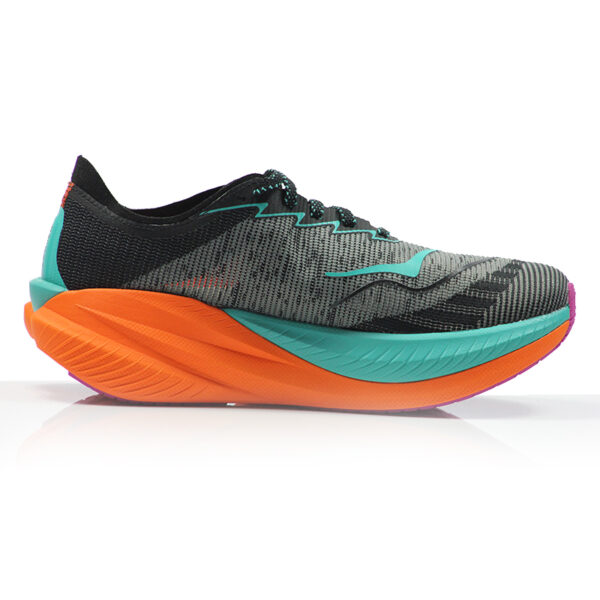 Hoka One One Mach X 2 Women's Running Shoe - Black/Electric Aqua - Image 2