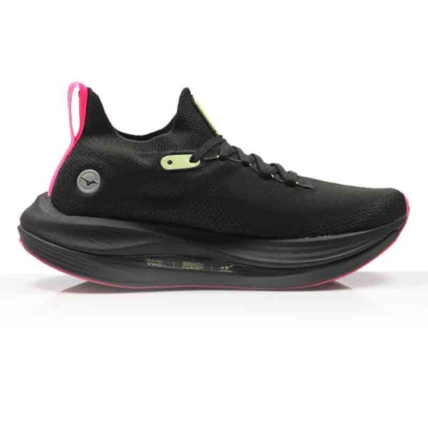 Mizuno Women's Neo Vista Running Shoe - Black/Silver/Pink Tetra - Image 2
