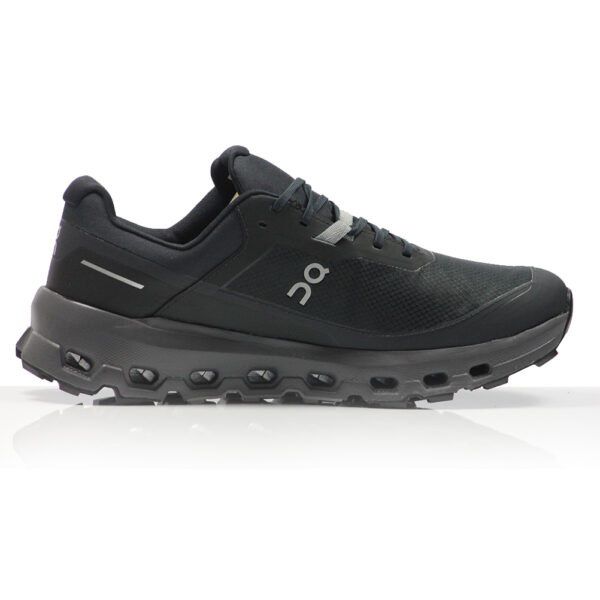 On Cloudvista 2 Waterproof Men's Trail Shoe - Black/Eclipse - Image 2