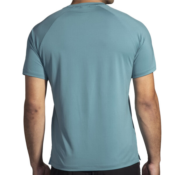Brooks Atmosphere 2.0 Short Sleeve Men's Running Tee blue back