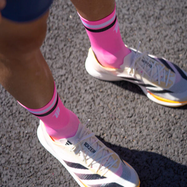 Sporcks Pro Pink Run Ultralight Crew Sock - Pink - Image 2