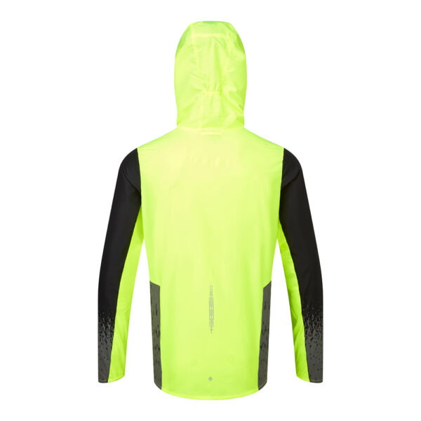 Ronhill Tech Reflect Men's Running Jacket - Fluo Yellow/Black/Reflect - Image 2