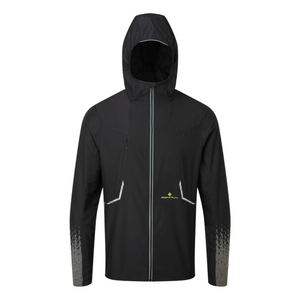 Ronhill Tech Reflect Men's Running Jacket black front