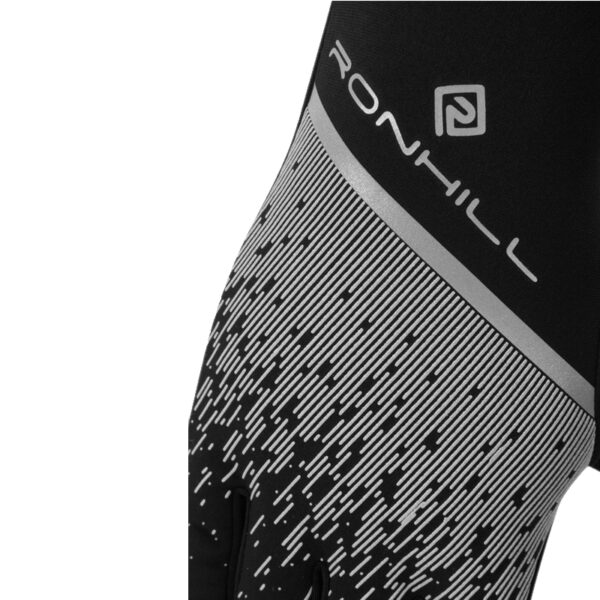 Ronhill Reflect Running Glove - Black/Reflect - Image 3