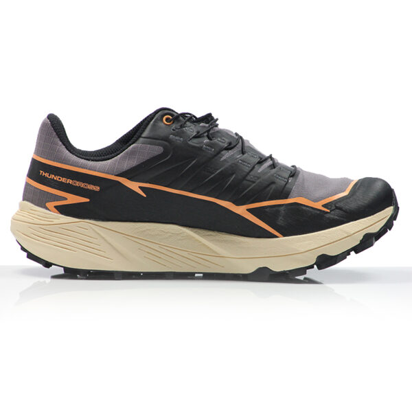 Salomon Thundercross Gore-Tex Women's Trail Shoe - Shark/Black/Papaya - Image 2