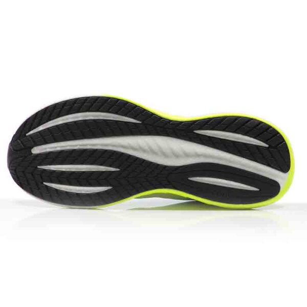 Saucony Triumph 22 Men's Running Shoe - White/Citron - Image 3
