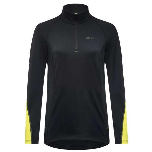 GoreWear Mid Long Sleeve Half Zip Women's Running Top front
