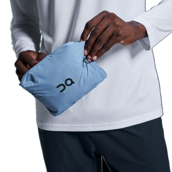 On Running Weather Men's Running Jacket chambray pocket