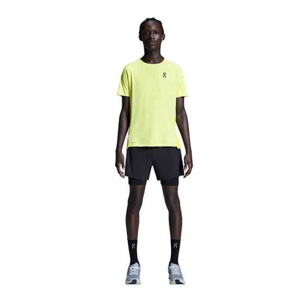 On Running Performance 5inch 2in1 Men's Running Short - Black - Image 2