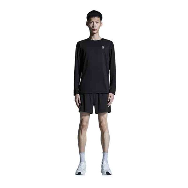 On Running Performance 5inch Men's Running Short - Black - Image 4