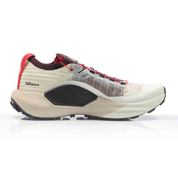 Salomon S/LAB Genesis Unisex Trail Shoe - Vanilla Ice/Decadent Chocolate/Black - Image 2