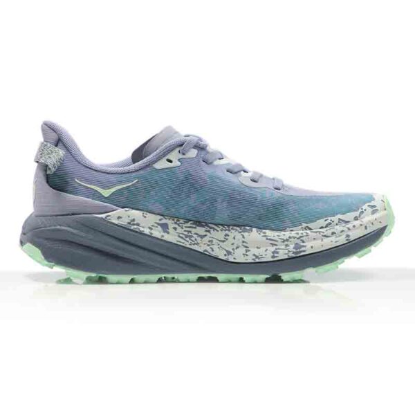 Hoka One One Speedgoat 6 Women's Trail Shoe - Moonlight/Thunder Cloud - Image 2