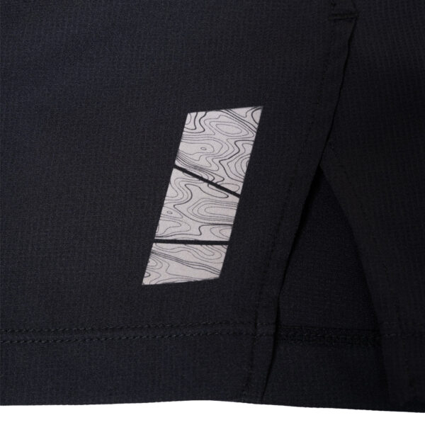 Ronhill Tech All-Terrain 5inch Men's Running Short - All Black - Image 5