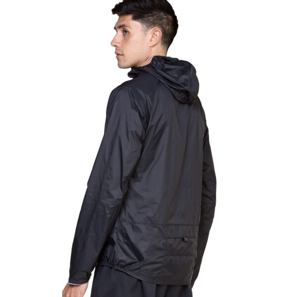 Ronhill Tech All-Terrain Men's Running Jacket black back model