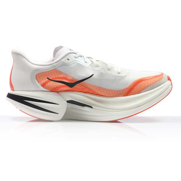 Hoka One One Cielo X1 2.0 All Gender Running Shoe - Frost/Lava - Image 2