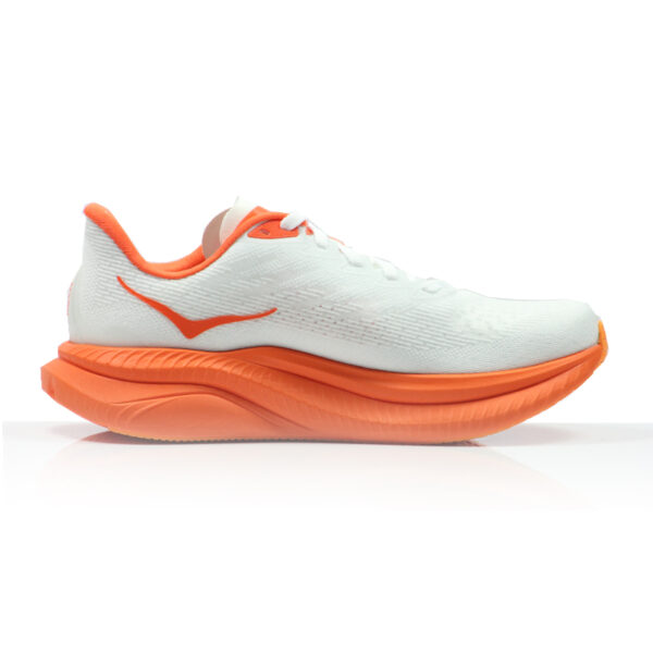 Hoka One One Mach 6 Women's Running Shoe lava back