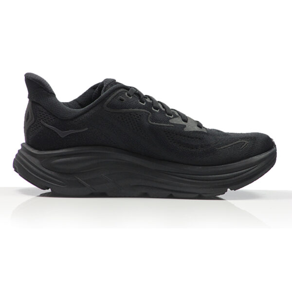 Hoka One One Clifton 10 Women's Running Shoe - Black/Black - Image 2