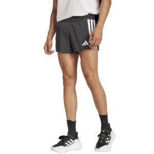 adidas Adizero Men's Split Running Short - Black/White