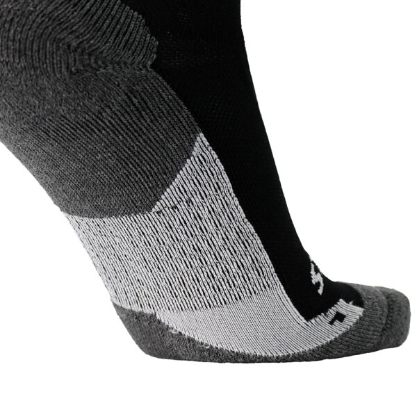 Brooks Ghost Crew Running Sock - Black/BR Crew - Image 3