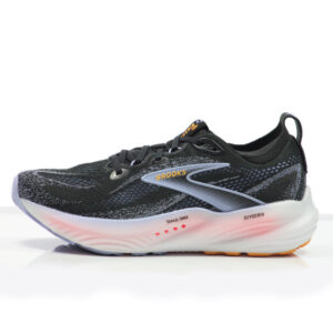 Brooks Glycerin 22 Women's Running Shoe - Black/Blue Heron/Orange