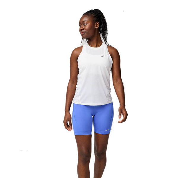 Brooks Sprint Free 3.0  Women's Running Tank - White - Image 2