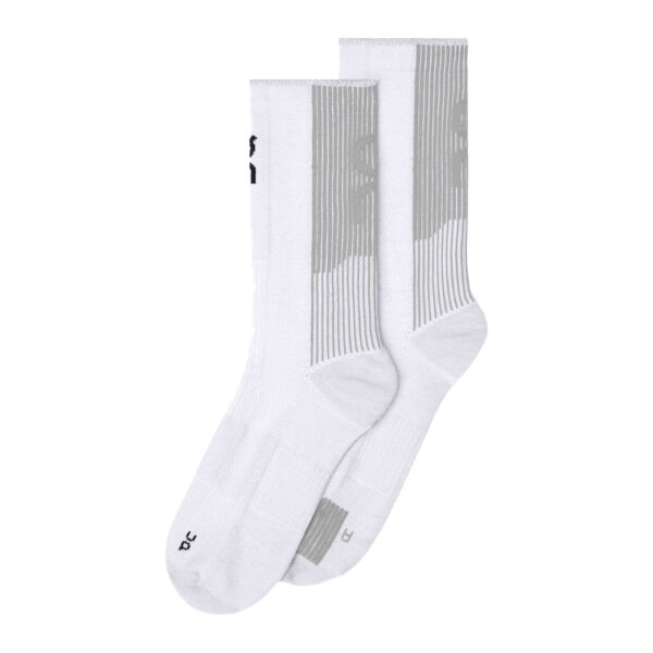 On Running Performance Mid Run Sock - White/Glacier