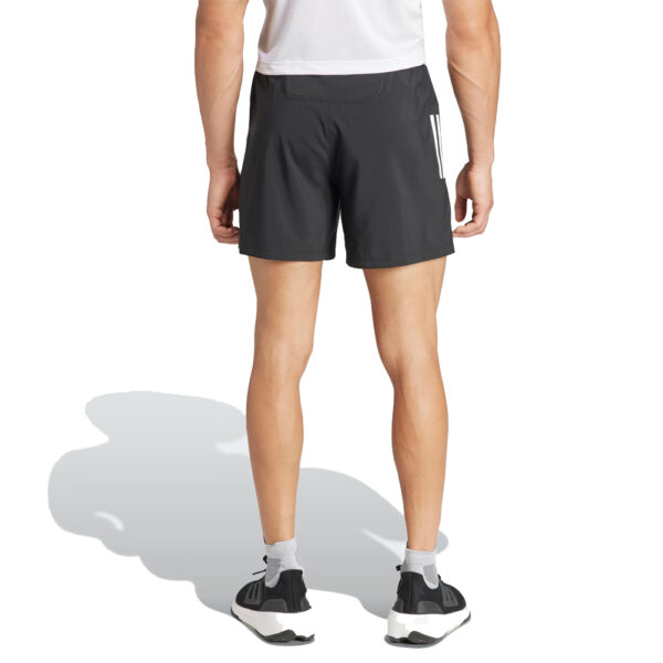 Adidas Own The Run 3 Stripes 7 inch Men's Running Short - Black - Image 4