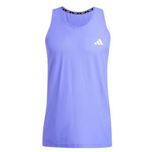 adidas Own the Run Men's Running Tank cobalt front