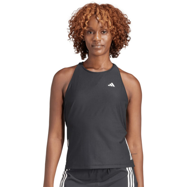 adidas Own The Run Women's Running Tank - Black - Image 2