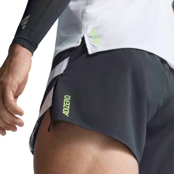 Adidas Adizero Archive Men's Running Short - Black - Image 3